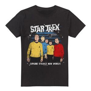Star Trek Mens Strange New World T-Shirt / Black
